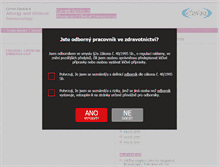 Tablet Screenshot of co-allergy.cz